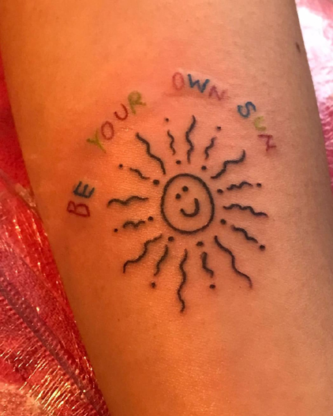15 Sun Tattoo Designs That Brighten Up Your Day 2022