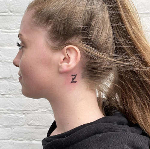 20 Fantastic Z Letter Tattoo Designs 2021 | Styles At Life 497_x_500_jpg