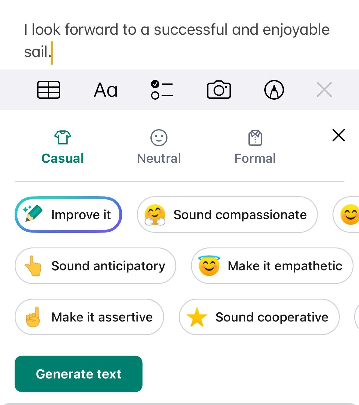 Grammarly ai features