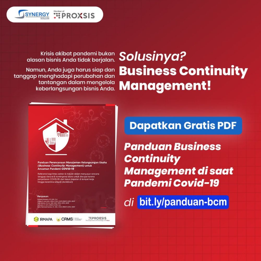 Free Download PDF - Panduan Penerapan Manajemen Keberlangsungan Bisnis di  Era Krisis (Pandemik COVID-19)