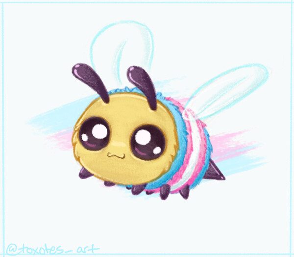 Trans Minecraft Bee By Toxotesarcher Fur Affinity Dot Net
