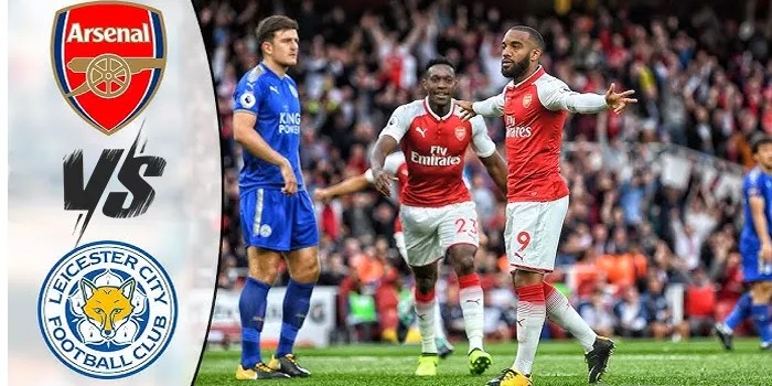 Hasil Pertandingan Arsenal vs Leicester city Dengan Kemenangan Arsenal 4-2