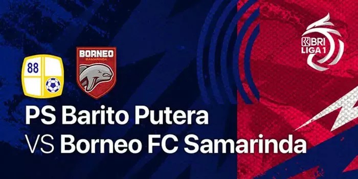 BRI Liga 1 – Barito Putera Tahan Imbang Borneo Fc 1-1