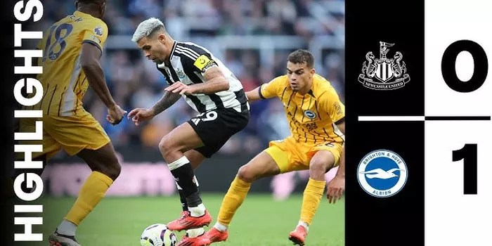 Liga Inggris – Newcastle Harus Tunduk Atas Brighton Dengan Skor 0-1