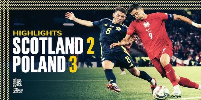 Momen Kunci dalam Pertandingan Skotlandia Melawan Polandia di UEFA Nations League