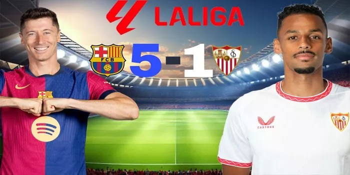 Barcelona Vs Sevilla: Barca Hempaskan Los Rojiblancos 5-1