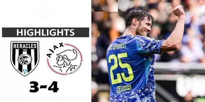 Hasil Heracles vs Ajax : Skor 3-4 pada 20 Oktober 2024
