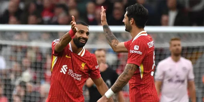 Mohamed Salah Cetak Gol Indah, Ciptakan Rekor Liga Champions