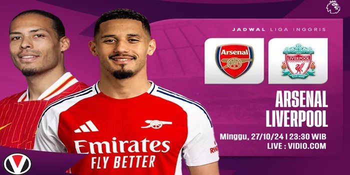Pertandingan Epik di Emirates: Arsenal vs Liverpool, Siapakah Raja di Liga Inggris?