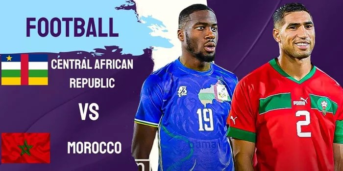 Afrika Tengah Tak Berdaya Melawan Maroko, dengan Skor Akhir 0-4