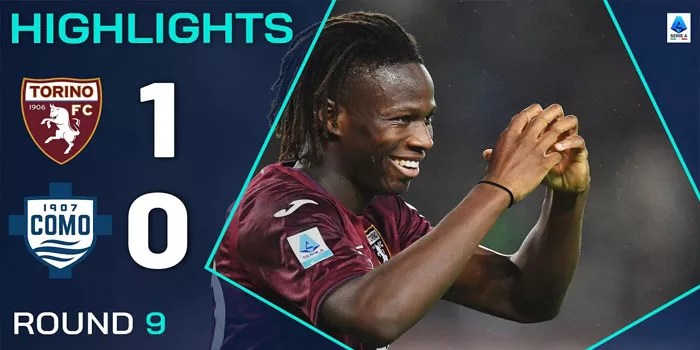 Torino Raih Kemenangan Penting, Menaklukkan Como 1-0 Di Kandang!