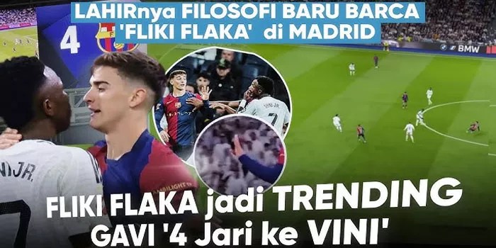 Gavi Kirim Salam 4 Jari, Vinicius Balas dengan Ballon d'Or