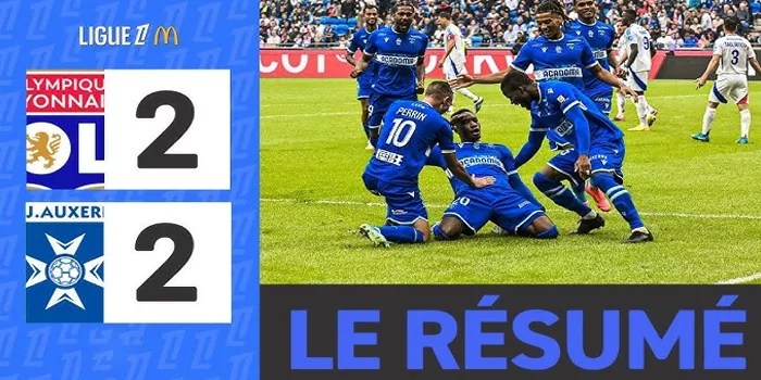 Lyon dan Auxerre Berbagi Poin dalam Pertandingan, Penuh Ketegangan