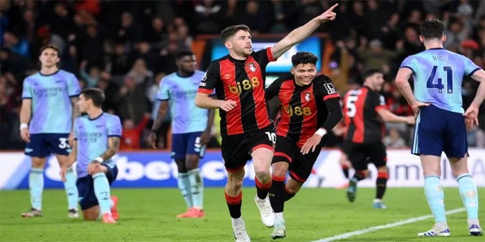 Bournemouth Kejutkan Arsenal, Kemenangan 2-0 Di Vitality Stadium!