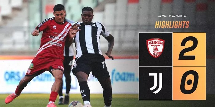 Juventus U23 Terpuruk di Kandang Altamura Dengan Skor 0-2