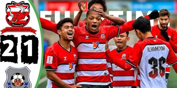 Hasil Pertandingan 2-1 Madura United vs Svay Rieng