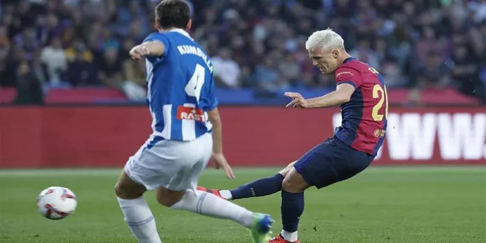 Dani Olmo Menjadi Man of the Match Saat Barcelona vs Espanyol