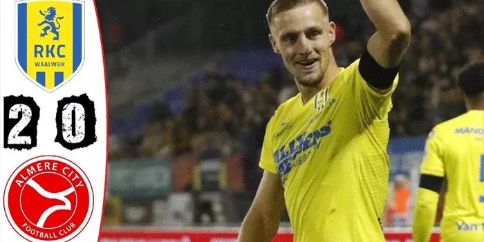 RKC Waalwijk Raih Kemenangan Solid 2-0 Atas Almere, Perkokoh Posisi di Papan Atas