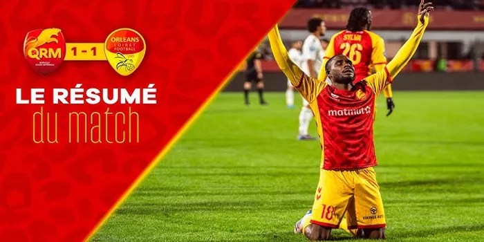 Orleans Tak Berdaya Menghadapi Tekanan Quevilly Rouen, Akhirnya Imbang 1-1