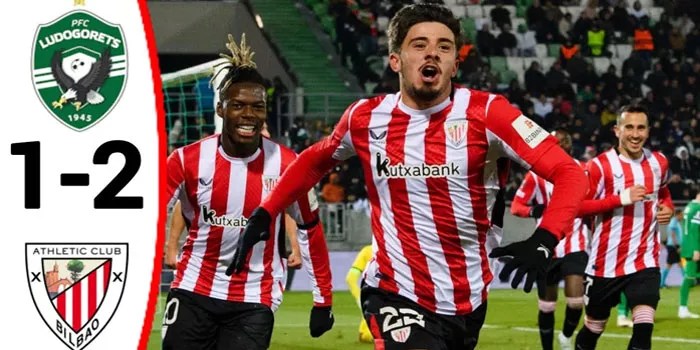 Athletic Club Tumbangkan Ludogorets Dengan Skor 2-1!
