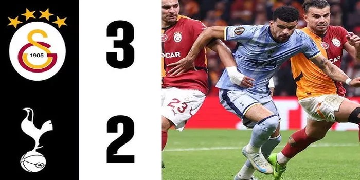 Galatasaray Rengkuh Kemenangan 3-2, Tottenham Tak Berdaya