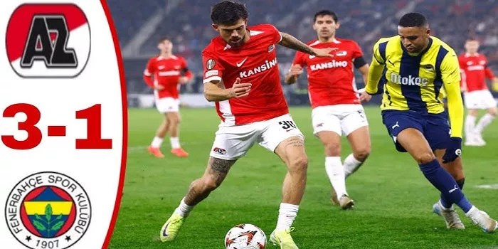 AZ Alkmaar Menorehkan Kemenangan 3-1 Atas Fenerbahce