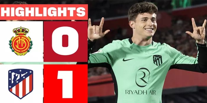Hasil Pertandingan Mallorca 0-1 Atl. Madrid, 10 November 2024