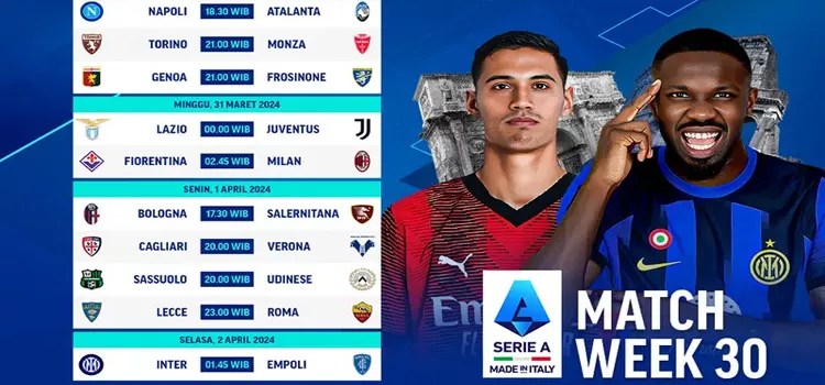 Jadwal Serie A Pekan Ini Live di Vidio, 8-11 November 2024