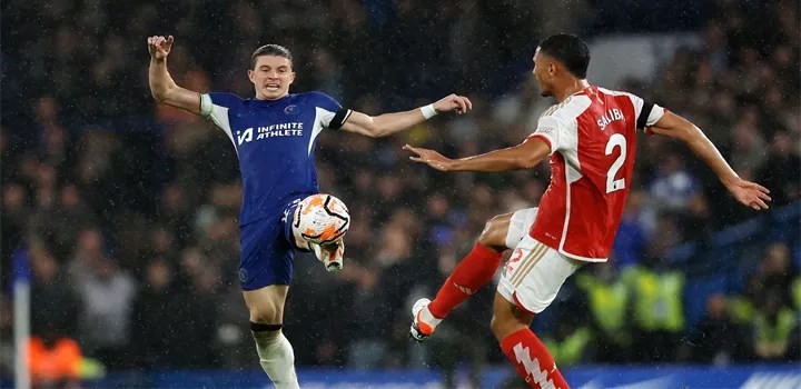 Chelsea dan Arsenal Tahan Gempuran, Tetap di Empat Besar