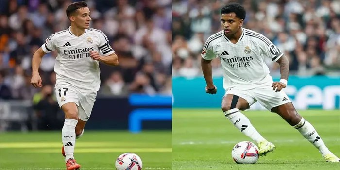 Cedera Ringan, Lucas Vazquez dan Rodrygo Absen Sejenak dari Real Madrid