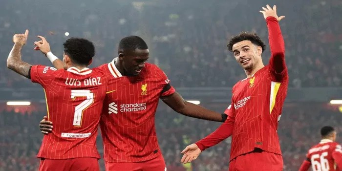 Liverpool Klasemen Liga Champions 2024-2025 Matchday Keempat