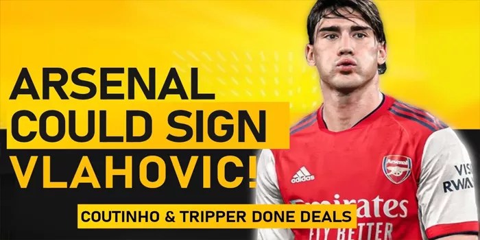 Arsenal Siap Mencoba Lagi untuk Striker Juventus, Dusan Vlahovic