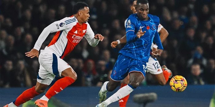 Chelsea vs Arsenal, Derby London Berakhir Imbang 1-1 di Stamford Bridge