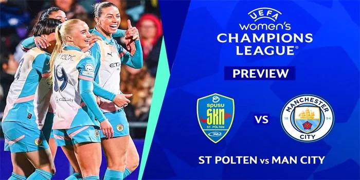 Prediksi Man City VS St. Polten – UEFA WCL | 13 Dec 2024