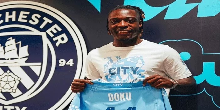 Manchester City Gaet Jeremy Doku, Harga Fantastis Rp1 Triliun