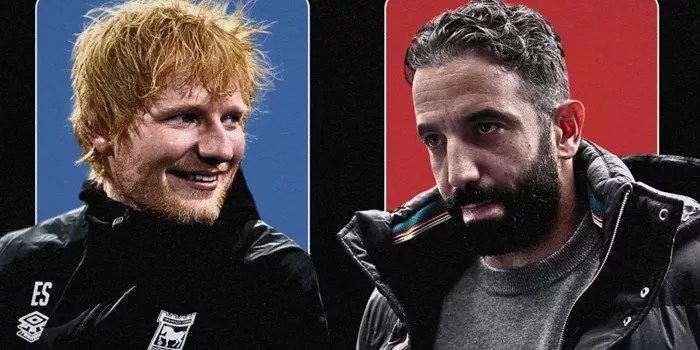 Ed Sheeran Ganggu Wawancara Amorim, Langsung Minta Maaf