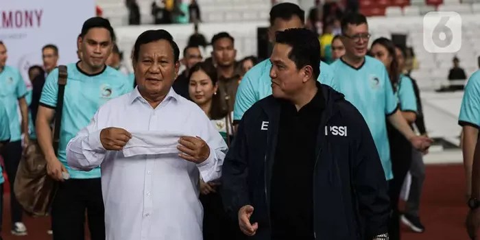Erick Thohir: Presiden Prabowo Siap Kucurkan Dana Lebih dari Rp 200 Miliar​