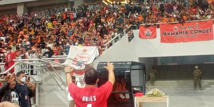 The Jakmania dan Pemain Persija Rayakan Ulang Tahun Bersama