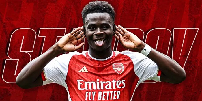 Setuju Gak Setuju, Bukayo Saka Starboy di Liga Champions!