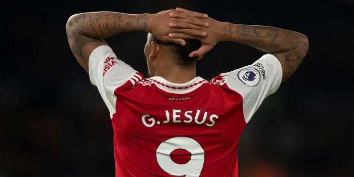 Gabriel Jesus Setahun Tanpa Gol di Liga Champions!