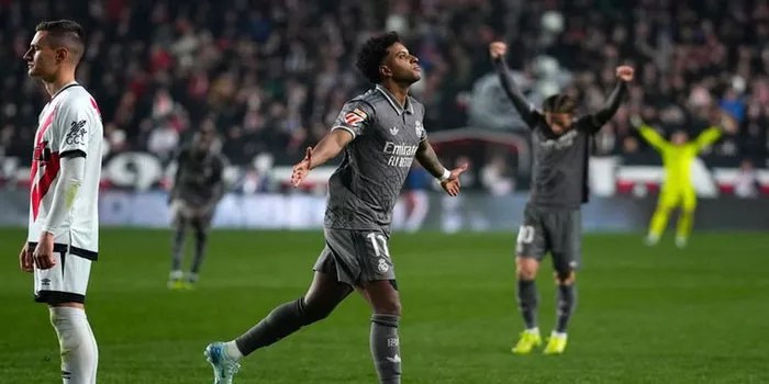 Rodrygo Jadi Man of the Match Rayo Vallecano vs Real Madrid