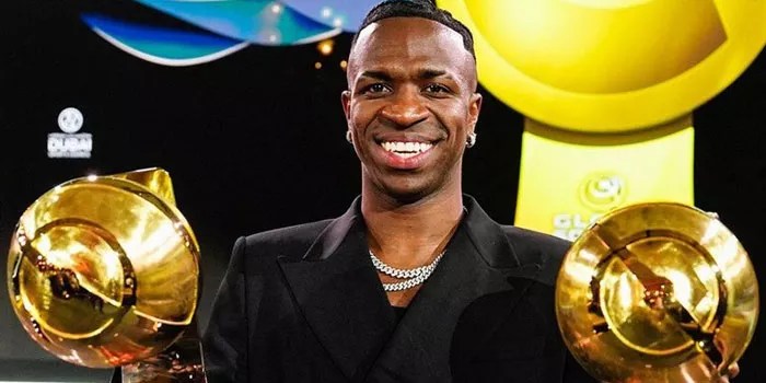 Keberhasilan Vinicius Junior di Globe Soccer Awards 2024!