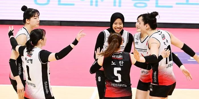 Megawati Sukses Raih Kemenangan Beruntun Bersama Red Sparks
