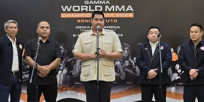 Menpora Pede Atas Potensi Atlet MMA Indonesia di GAMMA 2024