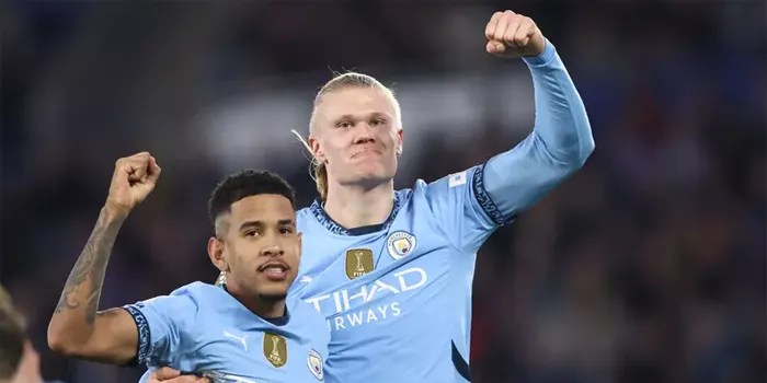 Haaland Tutup Akhir Tahun dengan Golnya Saat Melawan Leicester City