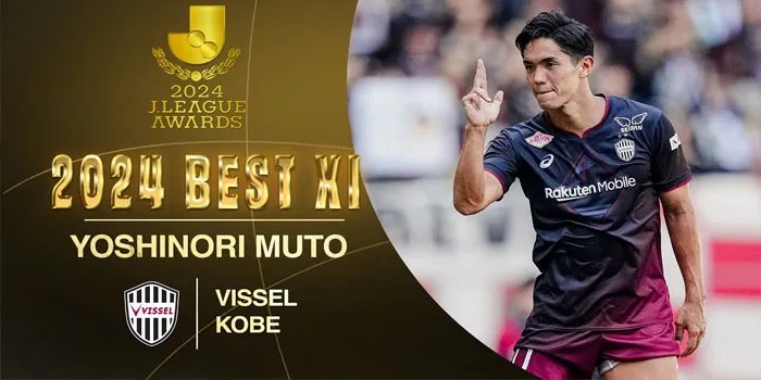 Yoshinori Muto, Pemain Terbaik Meiji Yasuda J1 League 2024