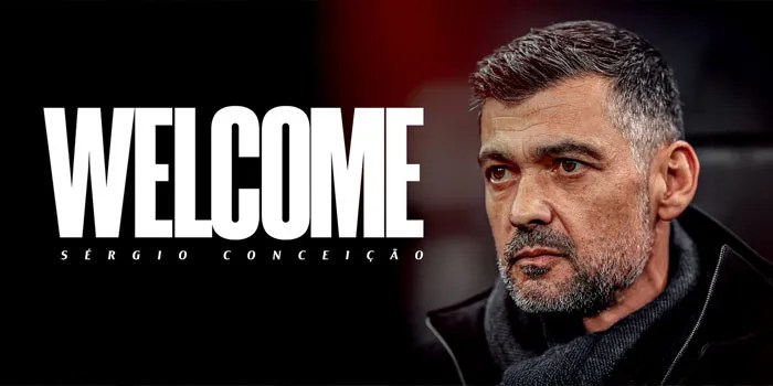 Akhirnya Resmi! Conceicao Jadi Pelatih Baru AC Milan