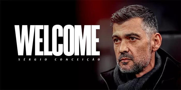 Baru Saja Dipecat, Conceicao Resmi Jadi Pelatih AC Milan