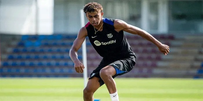 Lamine Yamal Kembali ke Latihan Ringan Setelah Cedera