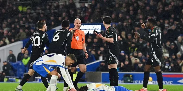 Ulasan VAR: Mengapa Penalti Brighton Melawan Arsenal Sah?